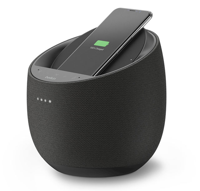 Belkin SOUNDFORM ELITE Hi-Fi Smart Speaker+Wireless Charger