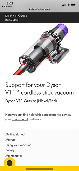 Dyson V11 Outsize