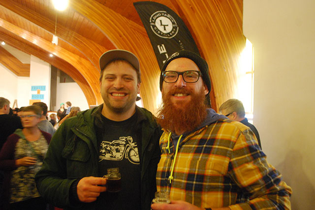 Scott Martin and Cedric Dauchot of Townsite Brewing