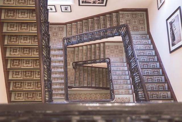 Titanic Hotel staircase
