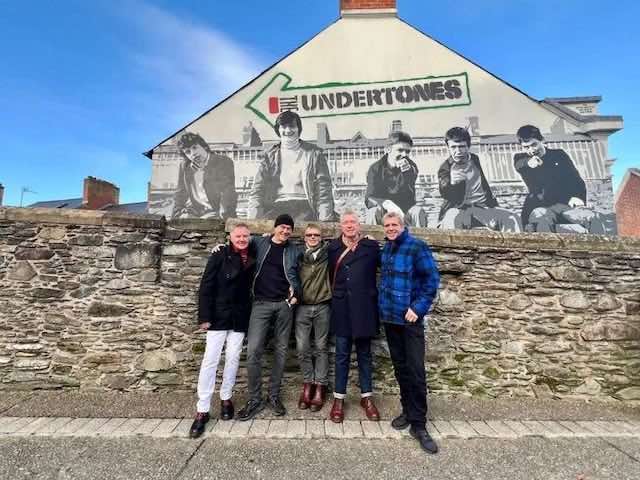 The Undertones at Derry Mural