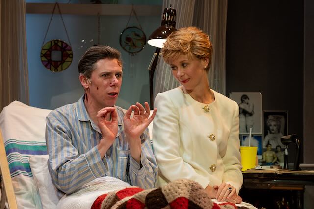 Damien Atkins and Lindsey Angell in Casey and Diana