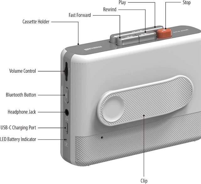 Maxell Wireless cassette player