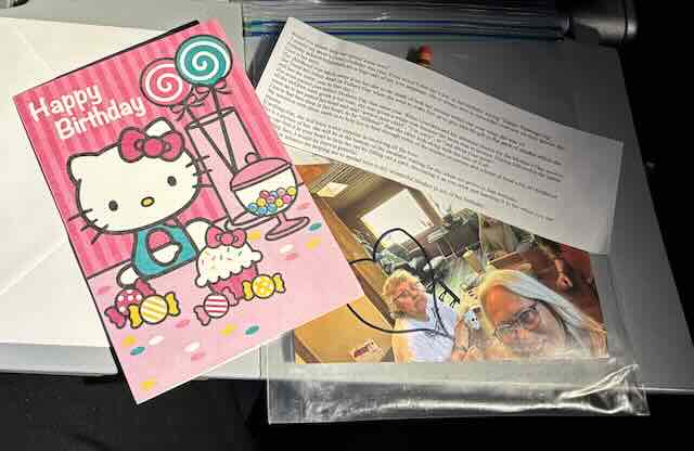Airplane birthday notes