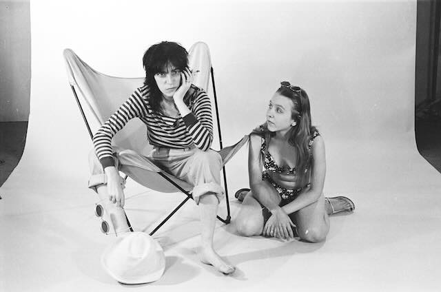 Patti Smith in the Studio Island