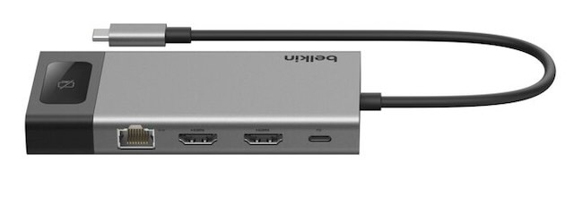 Belkin 8-Port Dual Display USB-C Hub